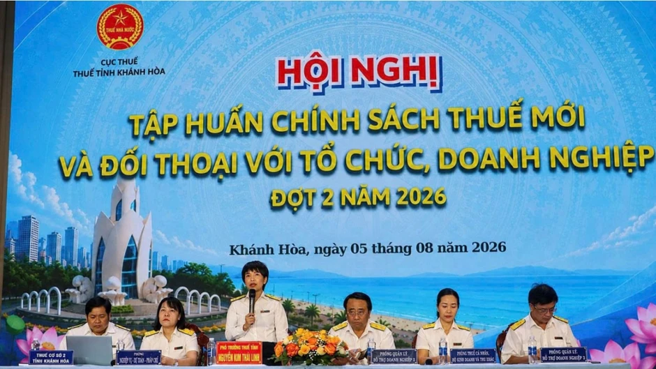 Thuế tỉnh Khánh Hòa đối thoại doanh nghiệp, phổ biến chính sách thuế mới Thuế tỉnh Khánh Hòa đối thoại doanh nghiệp, phổ biến chính sách thuế mới