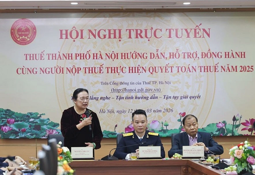 Thuế TP. Hà Nội hỗ trợ trực tuyến quyết toán thuế năm 2025 Thuế TP. Hà Nội hỗ trợ trực tuyến quyết toán thuế năm 2025