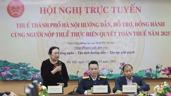 Thuế TP. Hà Nội hỗ trợ trực tuyến quyết toán thuế năm 2025