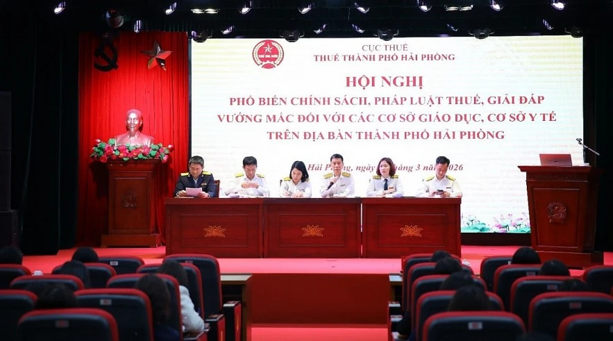 Thuế TP. Hải Phòng phổ biến chính sách thuế cho các cơ sở giáo dục, y tế Thuế TP. Hải Phòng phổ biến chính sách thuế cho các cơ sở giáo dục, y tế