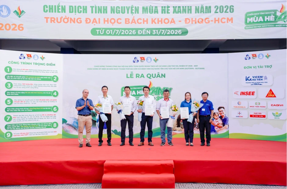 Tiền Phong Nam tài trợ 2.000 mét ống HDPE cho công trình nước sạch Mùa hè Xanh 2026 Tiền Phong Nam tài trợ 2.000 mét ống HDPE cho công trình nước sạch Mùa hè Xanh 2026