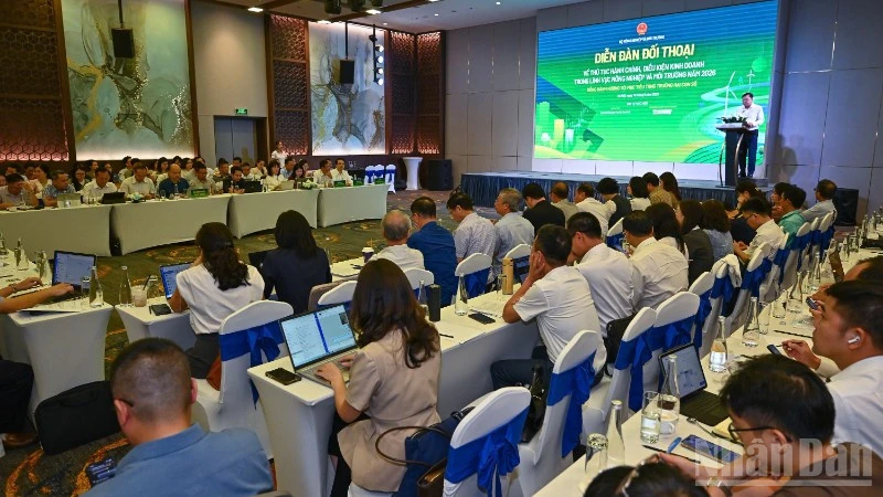 Tiếp tục gỡ điểm nghẽn thể chế, giảm chi phí tuân thủ cho doanh nghiệp nông nghiệp và môi trường Tiếp tục gỡ điểm nghẽn thể chế, giảm chi phí tuân thủ cho doanh nghiệp nông nghiệp và môi trường
