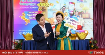 Tiết kiệm Vikki Trúng Ngựa Vàng ký: Cơ hội trúng giải đặc biệt 10 lượng vàng SJC