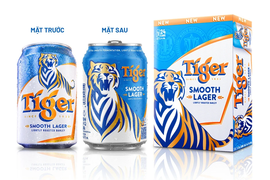 Tiger Beer ra mắt Tiger êm mới – 'vị êmmm, hậu đãaa…!' Tiger Beer ra mắt Tiger êm mới – 'vị êmmm, hậu đãaa…!'