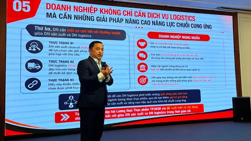 Tìm giải pháp giảm chi phí logistics trong lĩnh vực thủy sản, lương thực, thực phẩm Tìm giải pháp giảm chi phí logistics trong lĩnh vực thủy sản, lương thực, thực phẩm