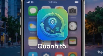 Tìm kiếm cây xăng, báo cáo gian lận bằng app 'Quanh tôi' từ 1/6