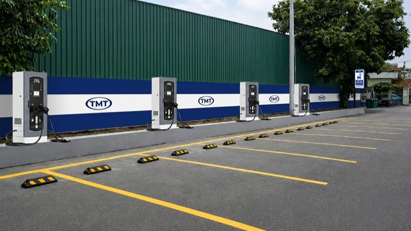 TMT-EGREEN mở rộng mạng lưới hạ tầng sạc xe điện trên toàn quốc TMT-EGREEN mở rộng mạng lưới hạ tầng sạc xe điện trên toàn quốc