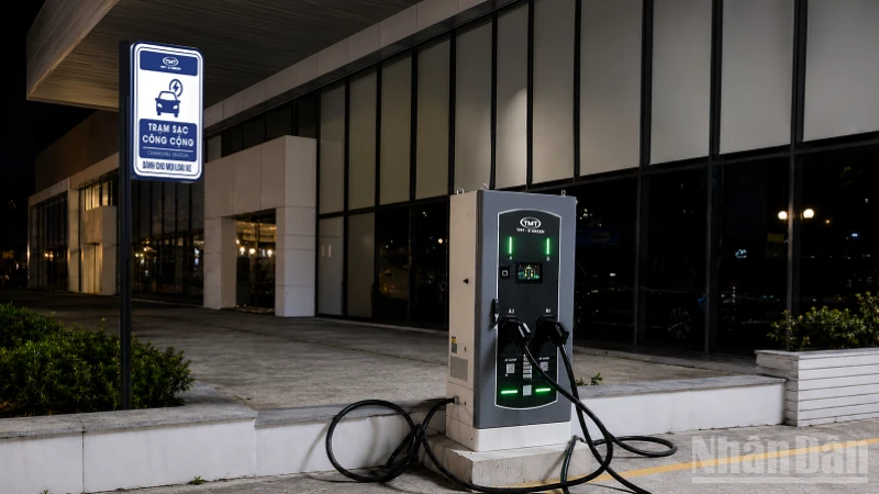 TMT-EGREEN mở rộng mạng lưới hạ tầng sạc xe điện trên toàn quốc TMT-EGREEN mở rộng mạng lưới hạ tầng sạc xe điện trên toàn quốc