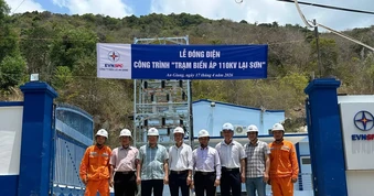Tổng công ty Điện lực miền Nam (EVNSPC) đóng điện, vận hành Trạm biến áp 110kV Lại Sơn