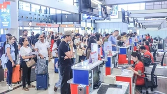 Tổng sản lượng thị trường ngành hàng không đạt 1,68 triệu khách dịp nghỉ lễ