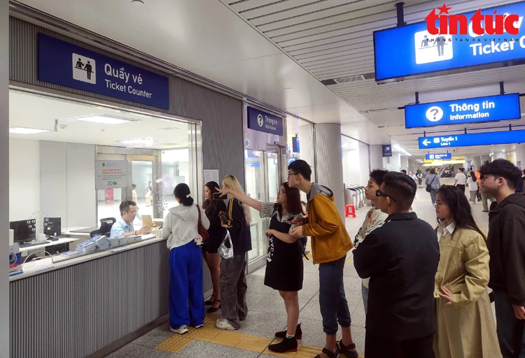 TP Hồ Chí Minh: Metro số 1 miễn phí vé dịp Tết Dương lịch và Tết Nguyên đán 2026