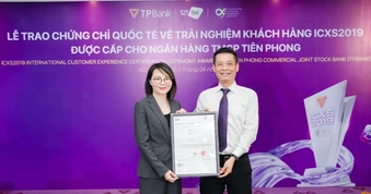 TPBank đạt chuẩn quốc tế ICXS2019 về trải nghiệm khách hàng