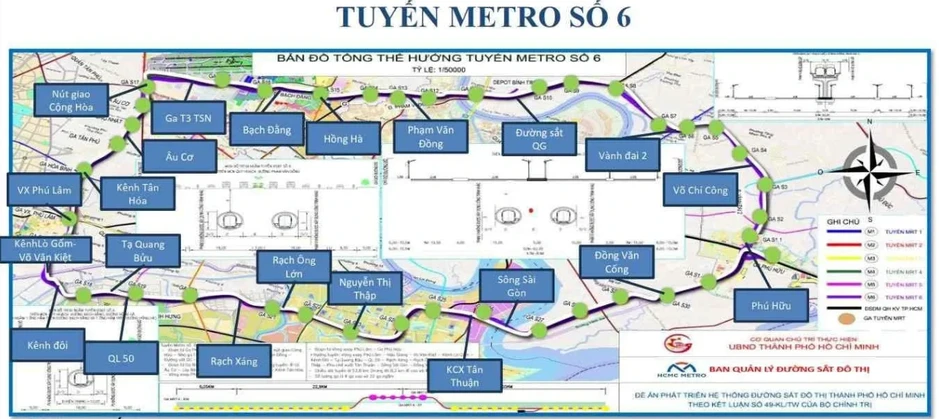 TP.HCM muốn khởi công hơn 22 km metro Tân Sơn Nhất - Phú Hữu ngay cuối năm TP.HCM muốn khởi công hơn 22 km metro Tân Sơn Nhất - Phú Hữu ngay cuối năm