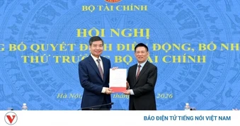 Trao quyết định điều động, bổ nhiệm Thứ trưởng Bộ Tài chính Tạ Anh Tuấn