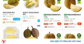 Trung Quốc nhập khẩu gần 1,87 triệu tấn sầu riêng trong năm 2025