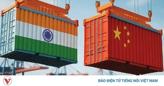 Trung Quốc vượt Mỹ, trở lại là đối tác thương mại lớn nhất của Ấn Độ