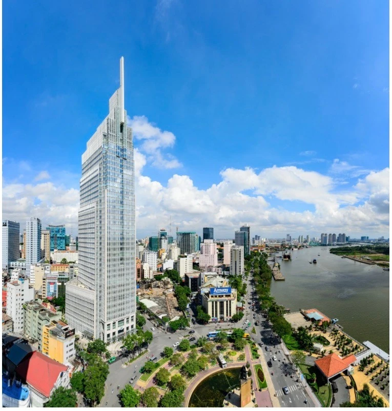 Từ thương cảng Sài Gòn đến trung tâm tài chính quốc tế, nhìn từ Vietcombank Tower Từ thương cảng Sài Gòn đến trung tâm tài chính quốc tế, nhìn từ Vietcombank Tower