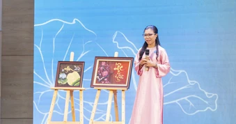 Từ tranh lá sen OCOP đến mục tiêu 30% phụ nữ làm giám đốc vào năm 2030