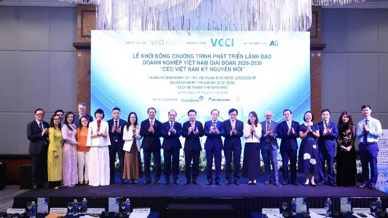 VCCI khởi động chương trình “CEO Việt Nam kỷ nguyên mới” giai đoạn 2026-2030 VCCI khởi động chương trình “CEO Việt Nam kỷ nguyên mới” giai đoạn 2026-2030