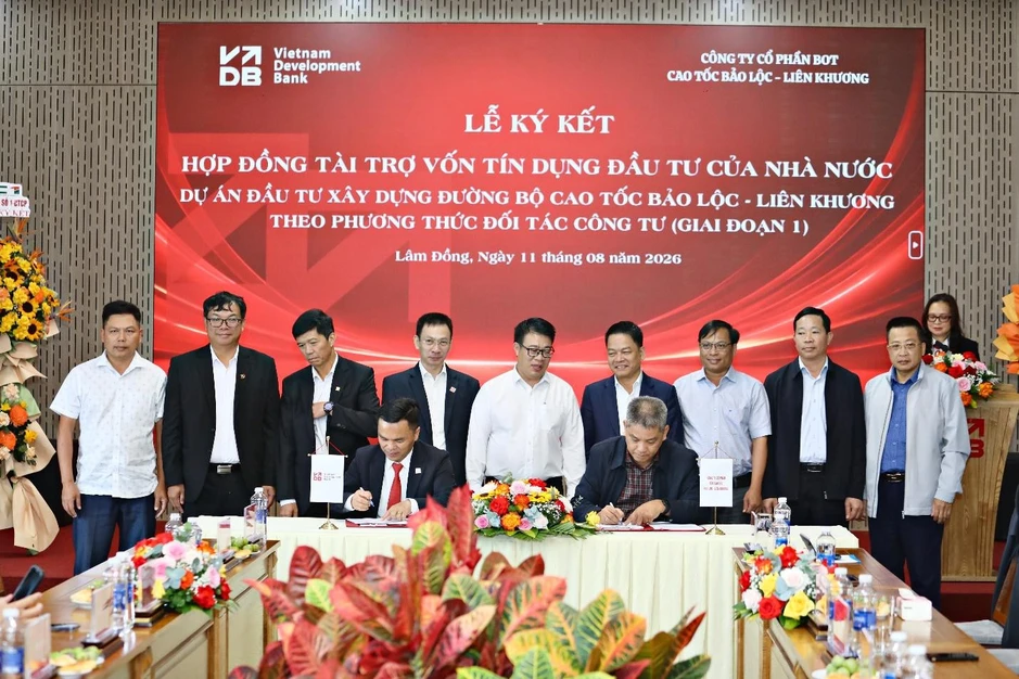 VDB tài trợ gần 5.000 tỷ đồng cho dự án cao tốc Bảo Lộc - Liên Khương VDB tài trợ gần 5.000 tỷ đồng cho dự án cao tốc Bảo Lộc - Liên Khương