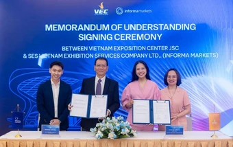 VEC hợp tác chiến lược với các đối tác hàng đầu, thúc đẩy chuỗi sự kiện triển lãm quốc tế tại Việt Nam