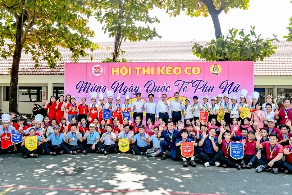 Vedan Việt Nam đa dạng hoạt động chào mừng ngày 8/3