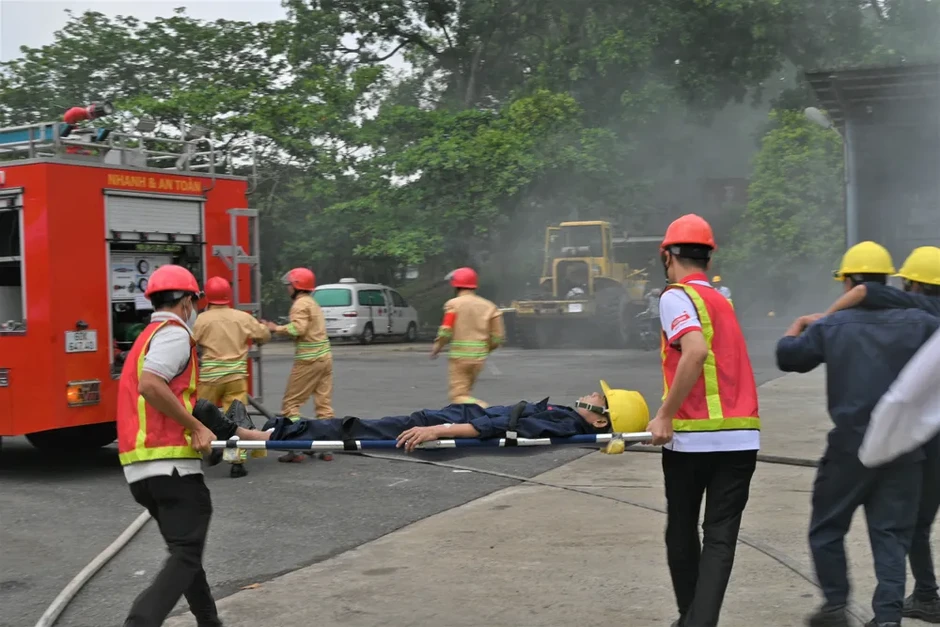 Vedan Việt Nam tổ chức diễn tập phòng cháy chữa cháy và cứu nạn cứu hộ năm 2026 Vedan Việt Nam tổ chức diễn tập phòng cháy chữa cháy và cứu nạn cứu hộ năm 2026