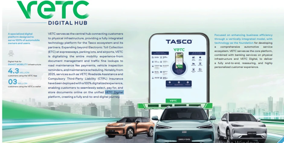 VETC thu phí duy trì ví điện tử gần 80.000 đồng/năm, Tasco hưởng lợi ra sao? VETC thu phí duy trì ví điện tử gần 80.000 đồng/năm, Tasco hưởng lợi ra sao?