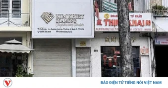 Vì sao nhiều cửa hàng kinh doanh vàng ở TP.HCM đóng cửa?