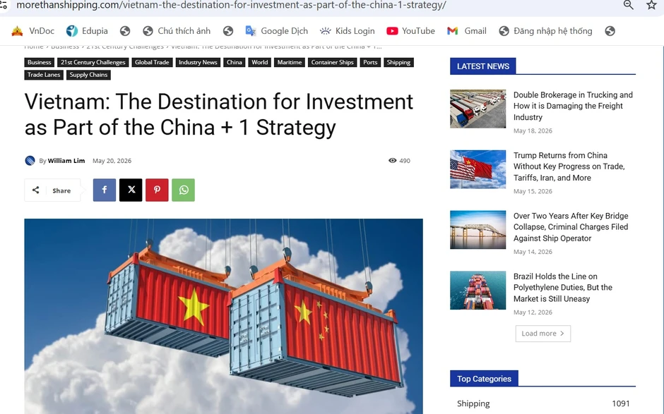 Việt Nam - Điểm đến hấp dẫn cho giới đầu tư trong giai đoạn 2026-2035 Việt Nam - Điểm đến hấp dẫn cho giới đầu tư trong giai đoạn 2026-2035