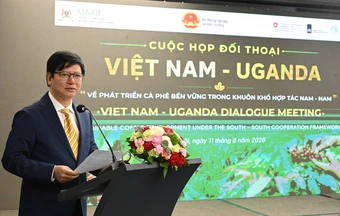 Việt Nam - Uganda thúc đẩy hợp tác phát triển cà phê bền vững