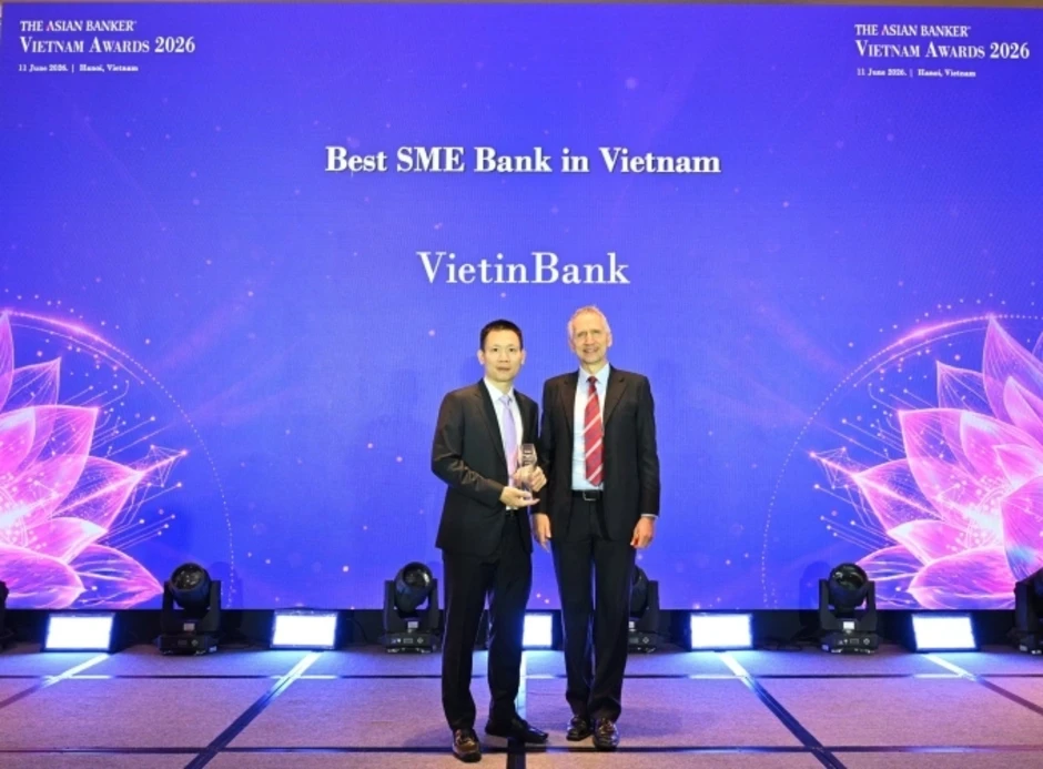 VietinBank 6 năm liên tiếp là ngân hàng SME tốt nhất Việt Nam VietinBank 6 năm liên tiếp là ngân hàng SME tốt nhất Việt Nam