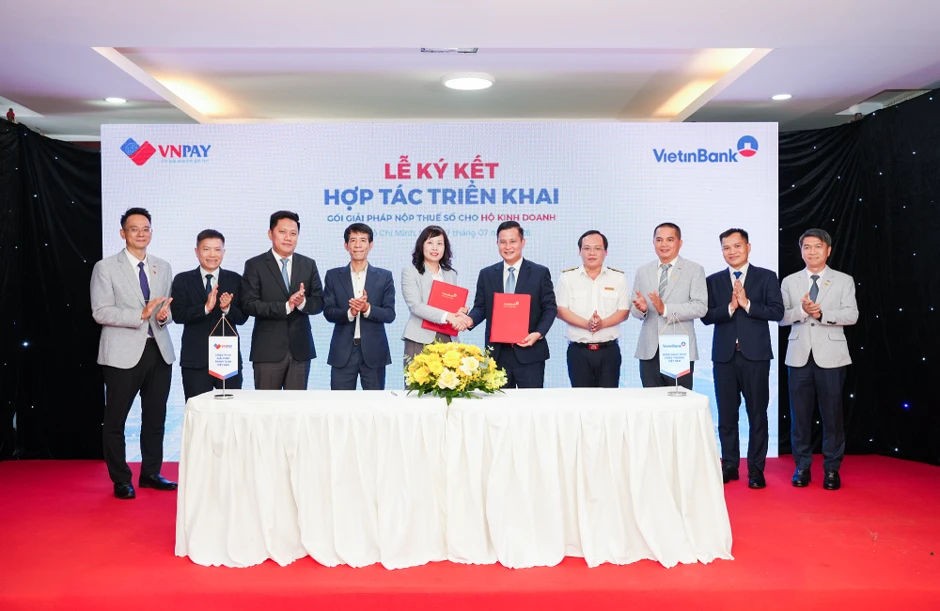 VietinBank và VNPAY hợp tác triển khai Bộ giải pháp Nộp thuế số, đồng hành cùng hộ kinh doanh chuyển đổi số VietinBank và VNPAY hợp tác triển khai Bộ giải pháp Nộp thuế số, đồng hành cùng hộ kinh doanh chuyển đổi số