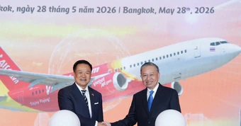 Vietjet chào mừng 50 triệu lượt khách Việt Nam - Thái Lan