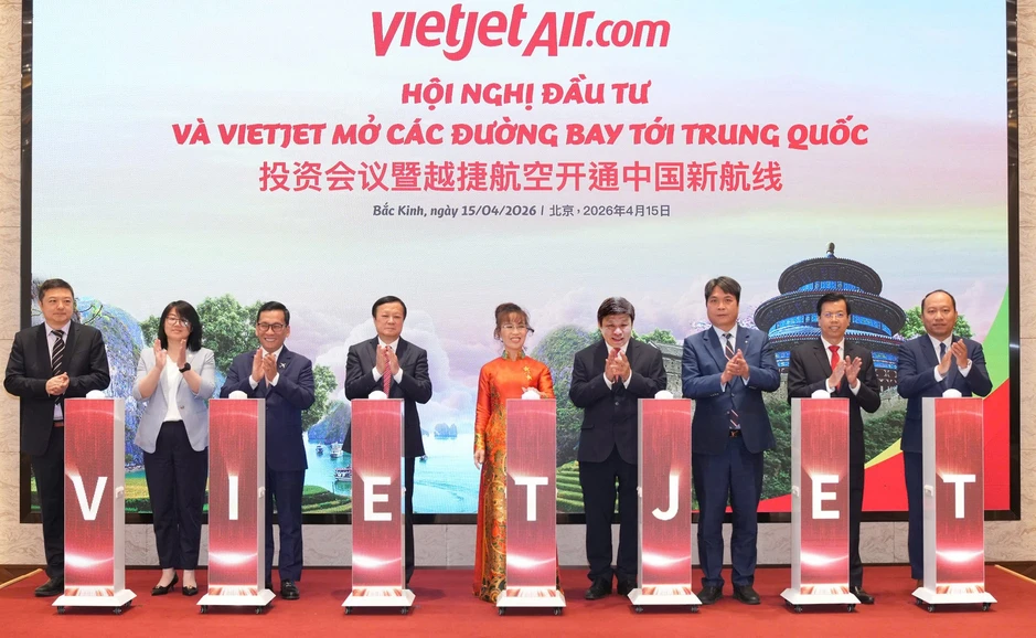 Vietjet công bố 5 đường bay mới, mở rộng kết nối Việt Nam - Trung Quốc