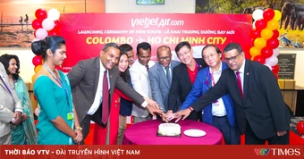 Vietjet khai trương đường bay thẳng Colombo - TP Hồ Chí Minh, mở lối đến đảo quốc Sri Lanka