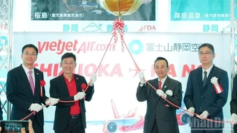 Vietjet khai trương đường bay thẳng Hà Nội-Shizuoka (Nhật Bản)