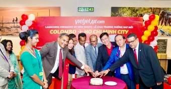Vietjet khai trương đường bay thẳng TP.HCM - Colombo