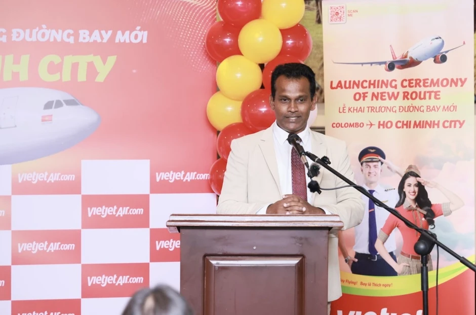Vietjet khai trương đường bay thẳng TP.HCM - Colombo Vietjet khai trương đường bay thẳng TP.HCM - Colombo