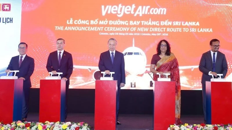 Vietjet mở đường bay đầu tiên đến Sri Lanka Vietjet mở đường bay đầu tiên đến Sri Lanka