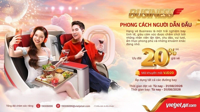 Vietjet tăng 30% chuyến, cung cấp 8,8 triệu vé từ 0 đồng trong mùa hè Vietjet tăng 30% chuyến, cung cấp 8,8 triệu vé từ 0 đồng trong mùa hè