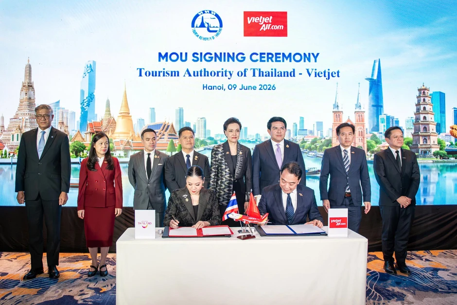 Vietjet và Tổng cục Du lịch Thái Lan hợp tác quảng bá hàng không, du lịch đến du khách toàn cầu Vietjet và Tổng cục Du lịch Thái Lan hợp tác quảng bá hàng không, du lịch đến du khách toàn cầu