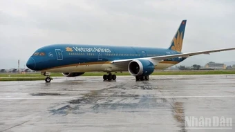 Vietnam Airlines điều chỉnh kế hoạch khai thác do ảnh hưởng của bão Ba Vì
