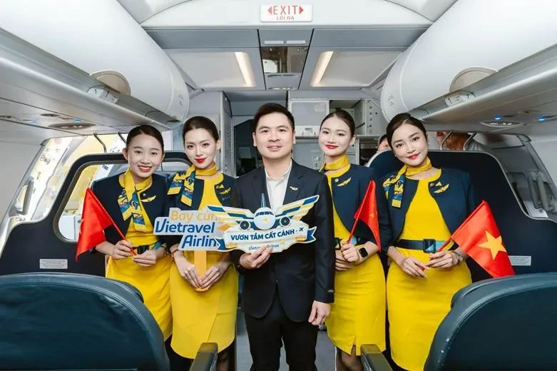 Vietravel Airlines đón thêm tàu bay Airbus A321, tăng cường năng lực khai thác cho cao điểm cuối năm Vietravel Airlines đón thêm tàu bay Airbus A321, tăng cường năng lực khai thác cho cao điểm cuối năm