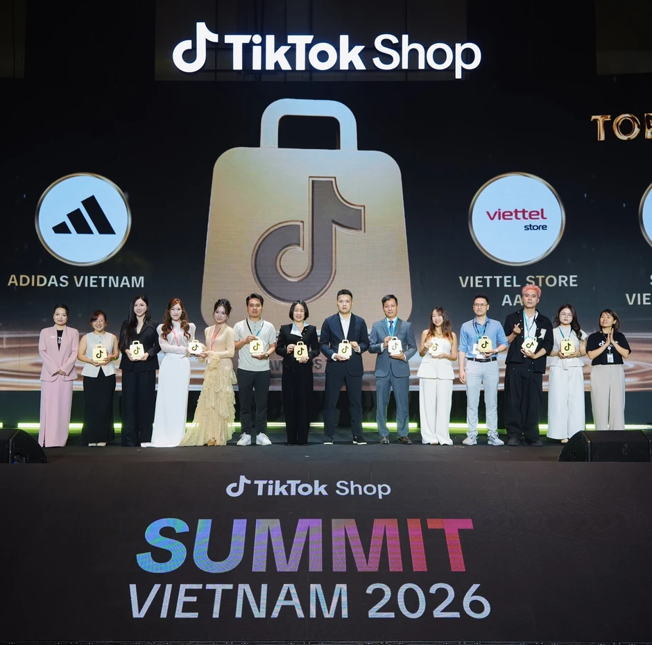Viettel Store được vinh danh ‘Nhà bán hàng xuất sắc’ tại TikTok Shop Summit Vietnam 2026 Viettel Store được vinh danh ‘Nhà bán hàng xuất sắc’ tại TikTok Shop Summit Vietnam 2026