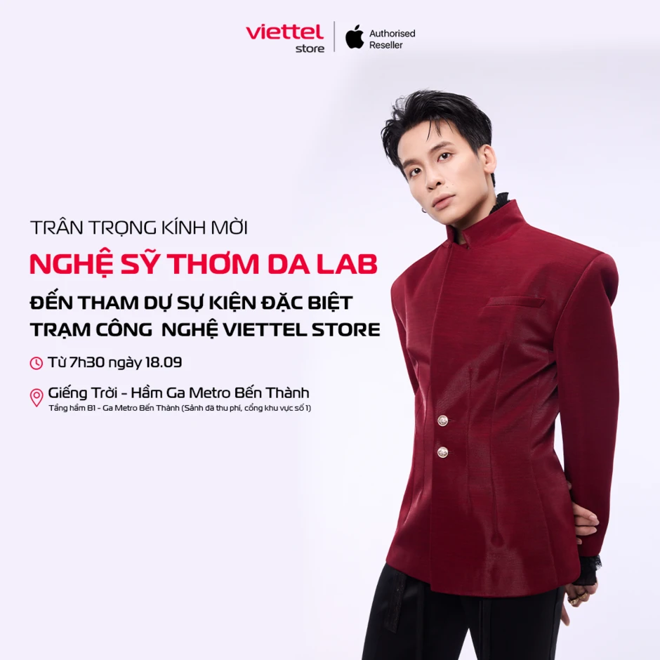 Viettel Store mở bán iPhone 18 Pro series trên toàn quốc: Ưu đãi tới 18 triệu đồng Viettel Store mở bán iPhone 18 Pro series trên toàn quốc: Ưu đãi tới 18 triệu đồng