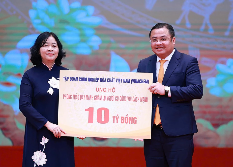 Vinachem chăm lo người có công với cách mạng, lan tỏa truyền thống 'Uống nước nhớ nguồn'
