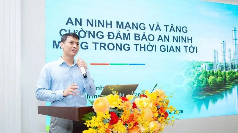 Vinachem tập huấn nâng cao năng lực bảo đảm an toàn, an ninh mạng trong chuyển đổi số Vinachem tập huấn nâng cao năng lực bảo đảm an toàn, an ninh mạng trong chuyển đổi số