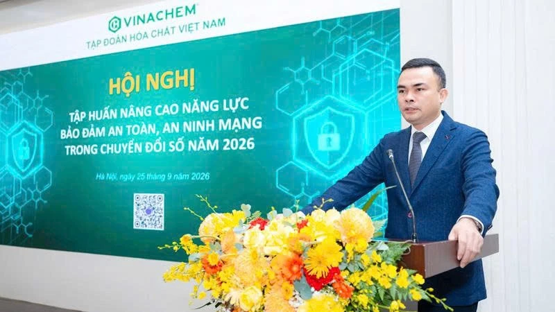 Vinachem tập huấn nâng cao năng lực bảo đảm an toàn, an ninh mạng trong chuyển đổi số Vinachem tập huấn nâng cao năng lực bảo đảm an toàn, an ninh mạng trong chuyển đổi số