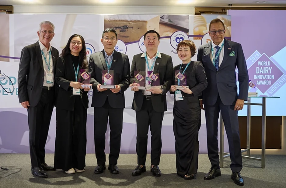 Vinamilk nhận 5 giải thưởng quốc tế tại hội nghị sữa toàn cầu 2026 Vinamilk nhận 5 giải thưởng quốc tế tại hội nghị sữa toàn cầu 2026